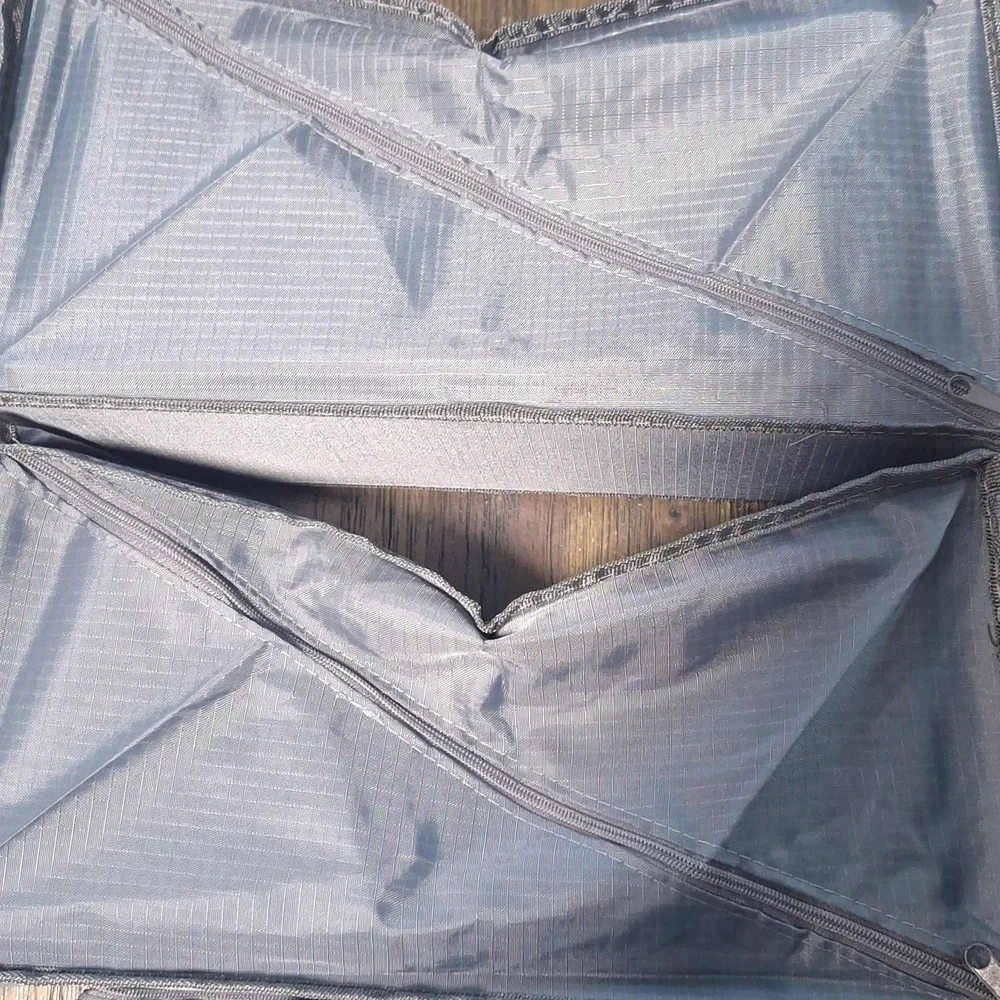 Gray Foldable Storage Organizers